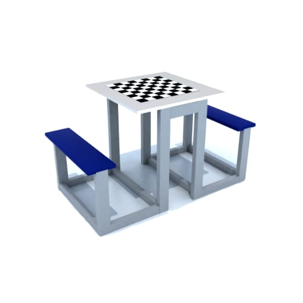 mesa ajedrez alto trafico